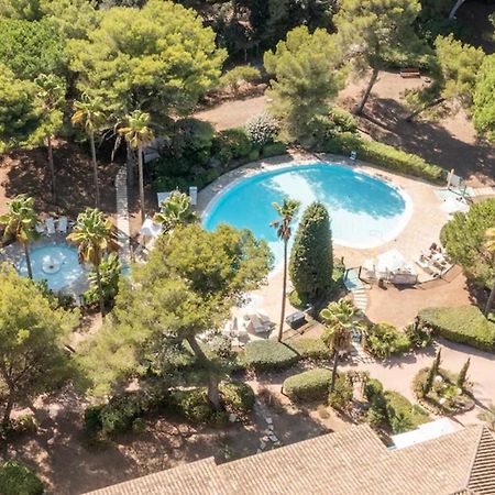 La Badine 5P Plage Piscine Clim Jacuzzi Parc Luxuriant Йер Экстерьер фото